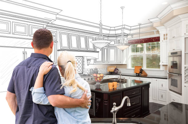 Professional Kitchen Flooring technician working in Webster, FL